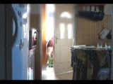 Exhib devant le livreur de pizza - Amatrys -