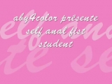 aby self anal fist look ecoliere - Amatrys -